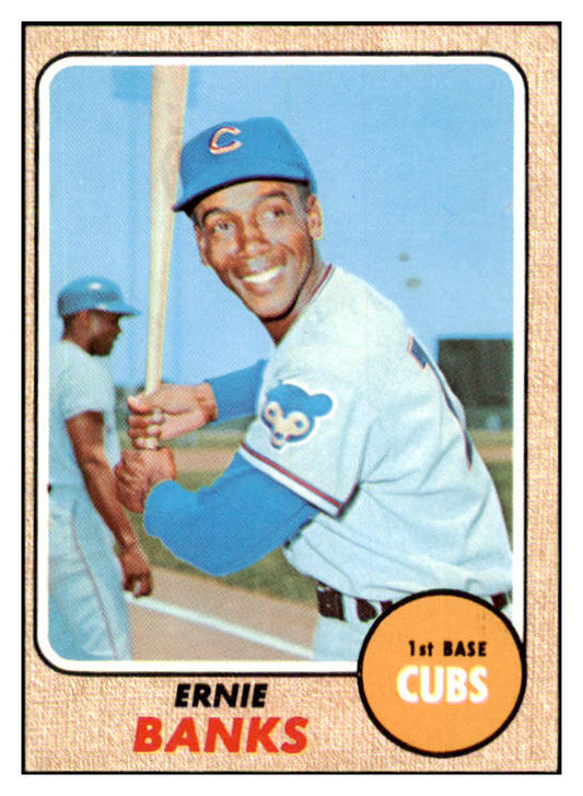 1968 Topps Baseball #355 Ernie Banks Cubs EX-MT 440499