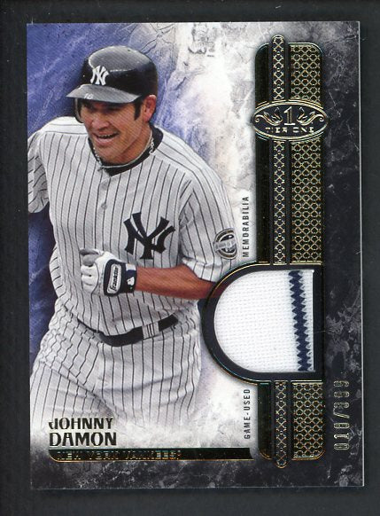 2016 Topps Tier One TIR-DDA Johnny Damon Yankees 441002