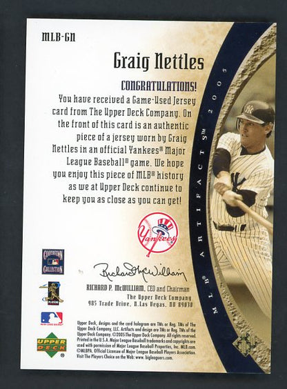 2005 UD MLB-GN Graig Nettles Yankees 441032