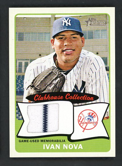 2014 Topps Heritage CCR-IN Ivan Nova Yankees 441033