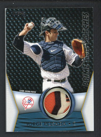2009 Topps Unique PTP-38 Jorge Posada Yankees 441040