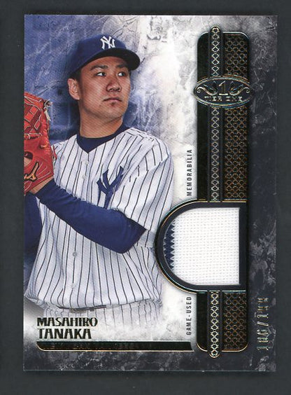 2016 Topps Tier One TIR-MTA Masahiro Tanaka Yankees 441051
