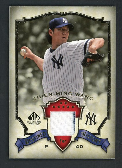 2008 SP Legendary Cuts DH-CW Chien-Ming Wang Yankees 441052