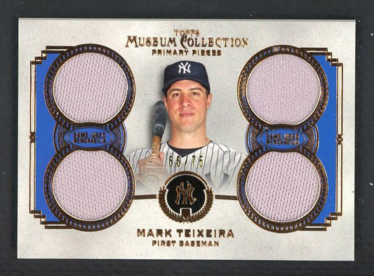 2013 Topps Museum Collection PPQR-MTE Mark Teixeira Yankees 441102