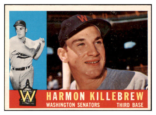 1960 Topps Baseball #210 Harmon Killebrew Senators EX-MT/NR-MT 445095