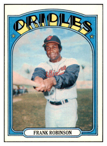 1972 Topps Baseball #100 Frank Robinson Orioles NM/MT 445272