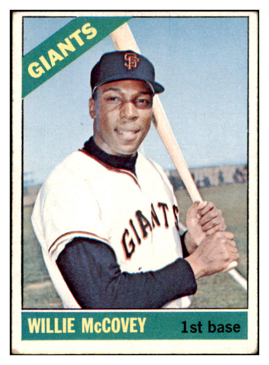 1966 Topps Baseball #550 Willie McCovey Giants VG-EX 447402