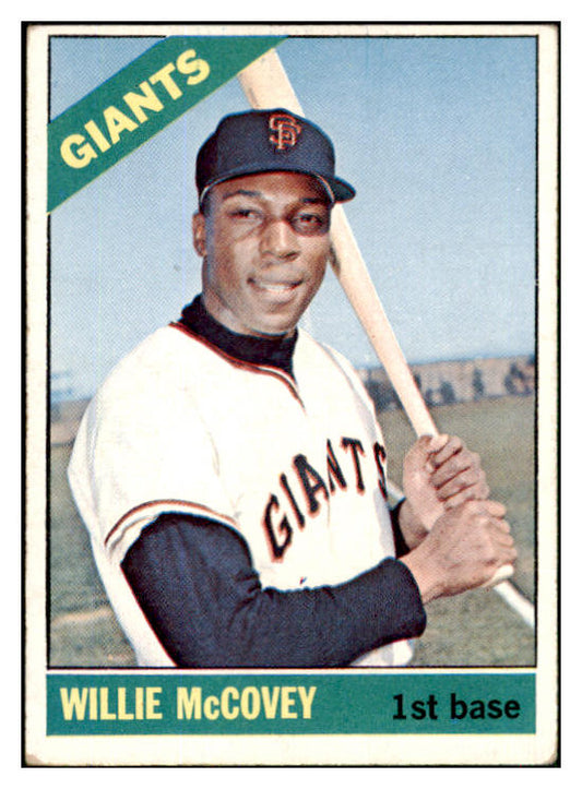 1966 Topps Baseball #550 Willie McCovey Giants VG-EX 447402