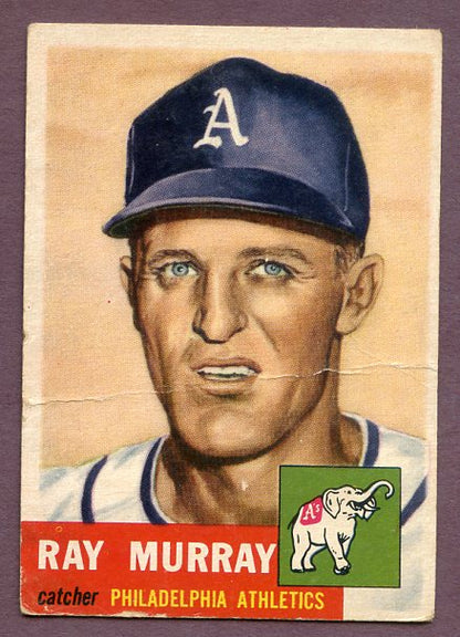 1953 Topps Baseball #234 Ray Murray A's FR-GD 448281