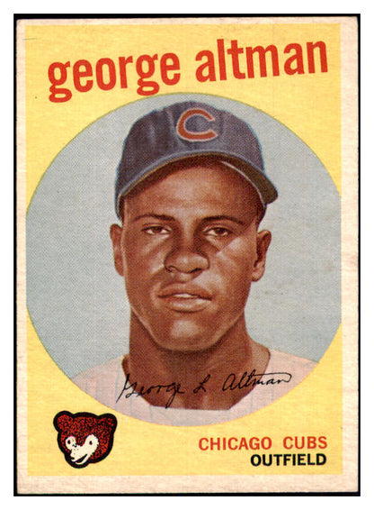 1959 Topps Baseball #512 George Altman Cubs VG-EX/EX 449786