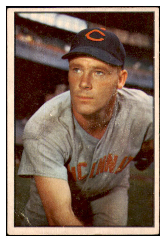 1953 Bowman Color Baseball #023 Herman Wehmeier Reds VG-EX 452079