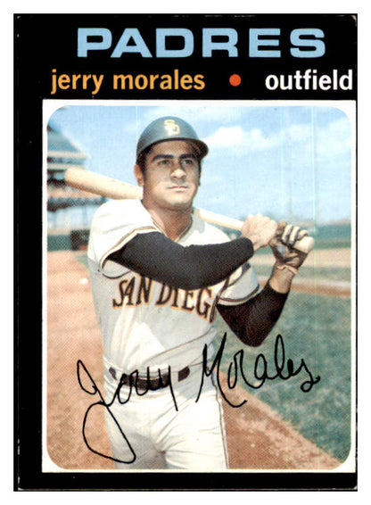 1971 Topps Baseball #696 Jerry Morales Padres VG-EX 452817