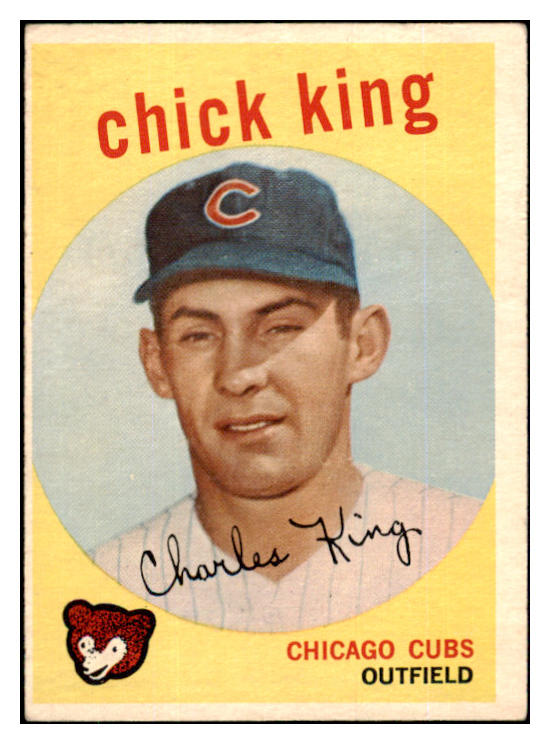 1959 Topps Baseball #538 Chick King Cubs VG-EX 453750