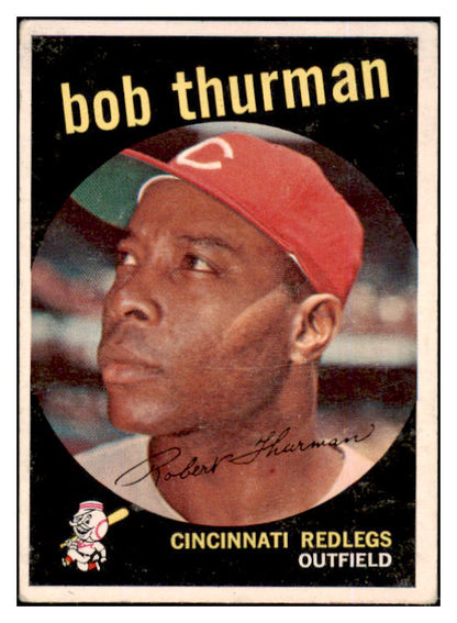 1959 Topps Baseball #541 Bob Thurman Reds VG-EX 453770