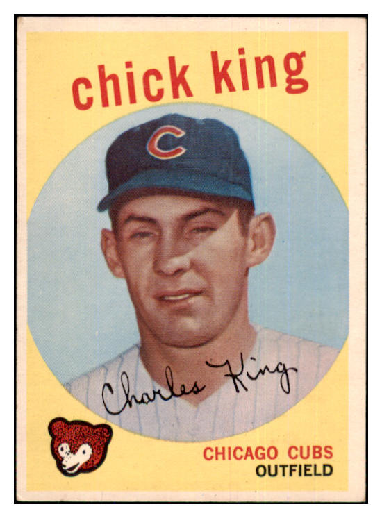 1959 Topps Baseball #538 Chick King Cubs VG-EX 454507