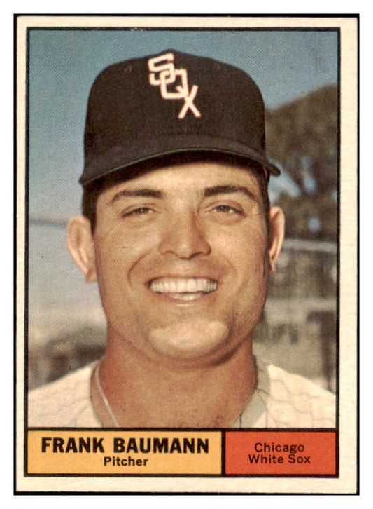 1961 Topps Baseball #550 Frank Baumann White Sox NR-MT 454679