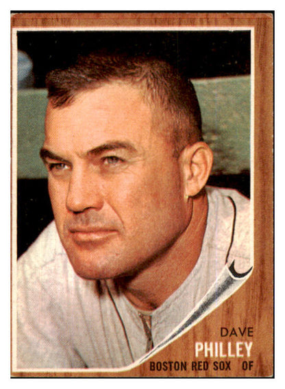 1962 Topps Baseball #542 Dave Philley Red Sox VG 454880