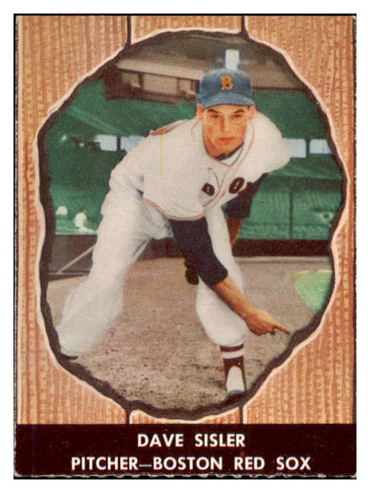 1958 Hires #040 Dave Sisler Red Sox EX-MT No Tab 456581