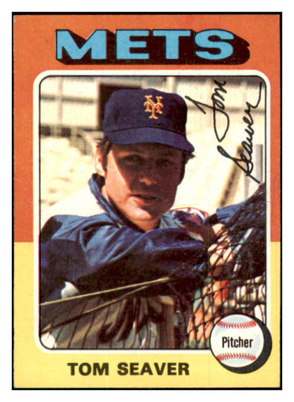 1975 Topps Mini Baseball #370 Tom Seaver Mets EX-MT 456630