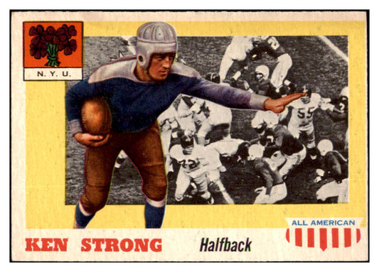 1955 Topps All American #024 Ken Strong NYU EX 460673
