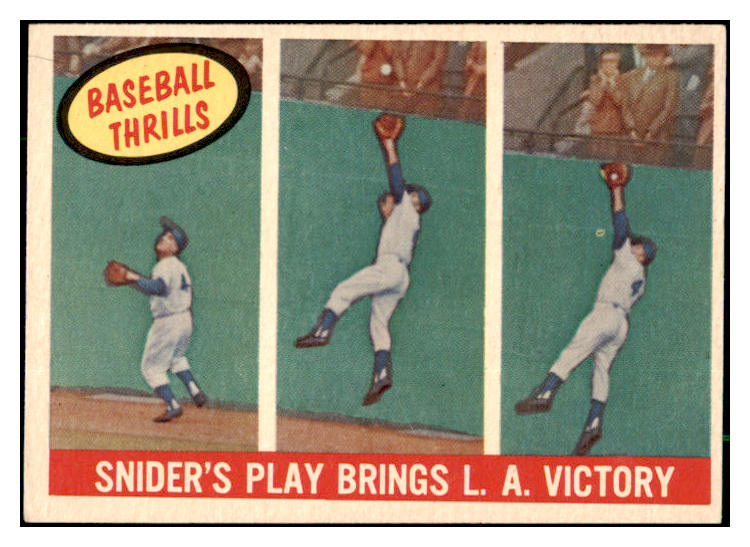 1959 Topps Baseball #468 Duke Snider IA Dodgers NR-MT 461681